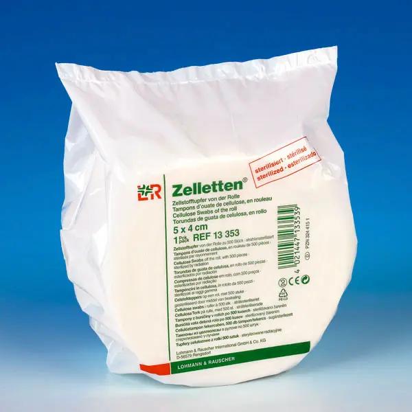 Zelletten - Zellstofftupfer von der Rolle aus Zellstoff DAB