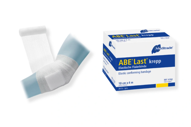 ABE LAST krepp - Hochelastische Fixierbinde, 20 Stück
