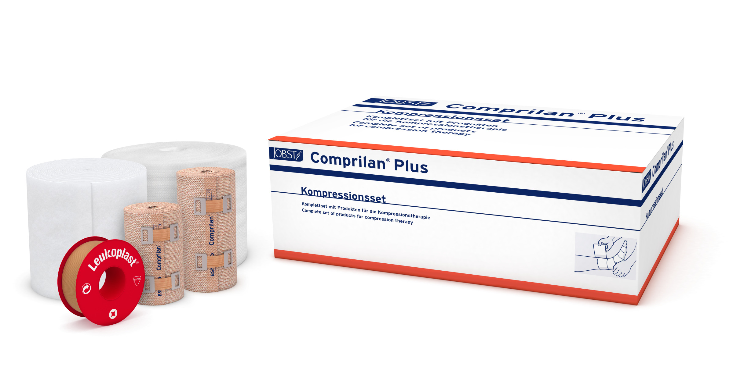 Comprilan Plus - Komplettset zur Mehrfachanwendung für die Kompressionstherapie