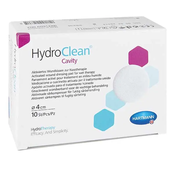 Hartmann HydroClean cavity Kompressen - Saugfähig, Steril, Anwenderfreundlich