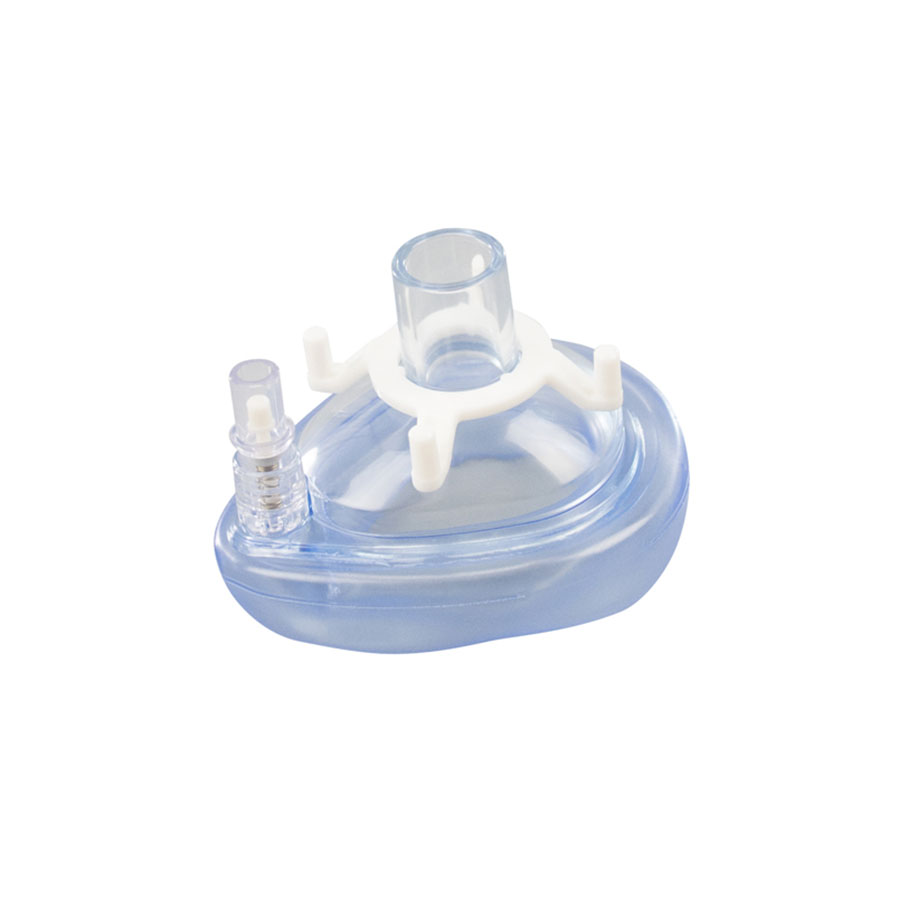 AERObag PVC-Einmal-Beatmungsmaske mit Ventil - latexfrei