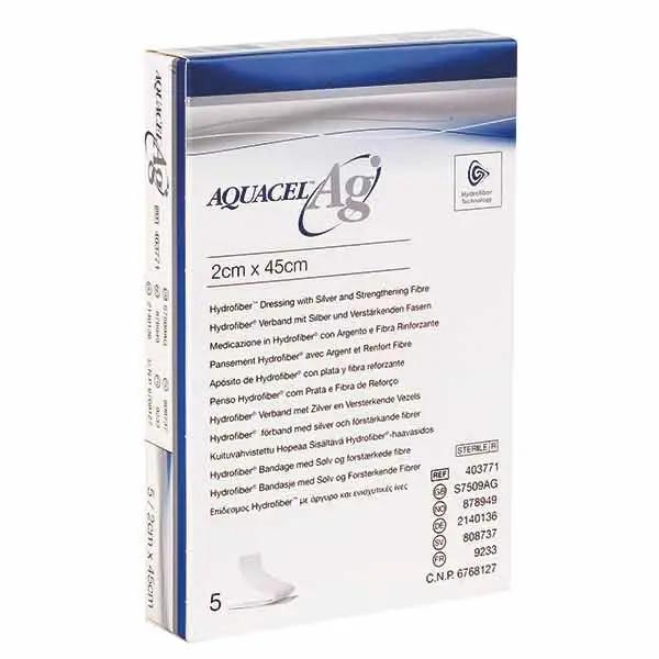 Aquacel Ag - Antimikrobielle hydrofibe Tamponade