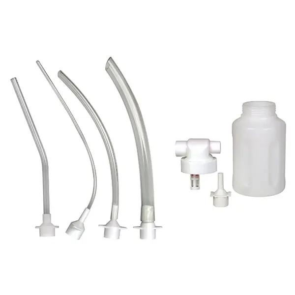 Zubehör für Vacq-Breezer Absaugpumpe -  Katheter, Adapter oder Behälter mit Deckel