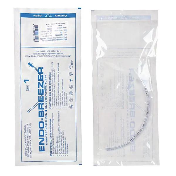 Endo Breezer Endotrachealtuben Universalmodell ohne Ballon - Abgerundete Magill-Spitze