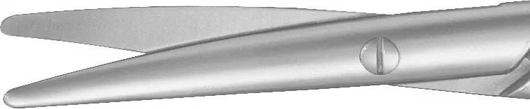 METZENBAUM Präparierschere - gebogen, stumpf/stumpf, 160 mm