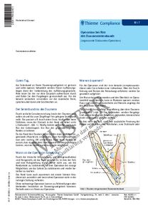 Patientenaufklärungsbögen, 50 Stück - Operation Daumenseitenband/Skidaumen