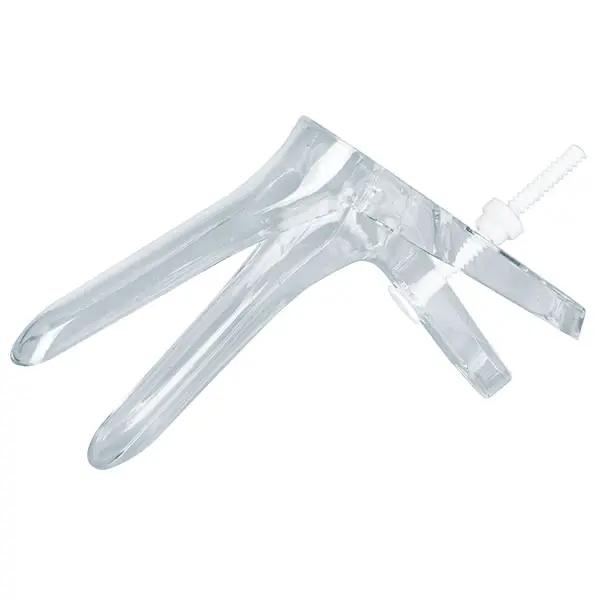 Mediware Vaginal Spekulum flexible Anwendung durch Rändel-Verstellschraube