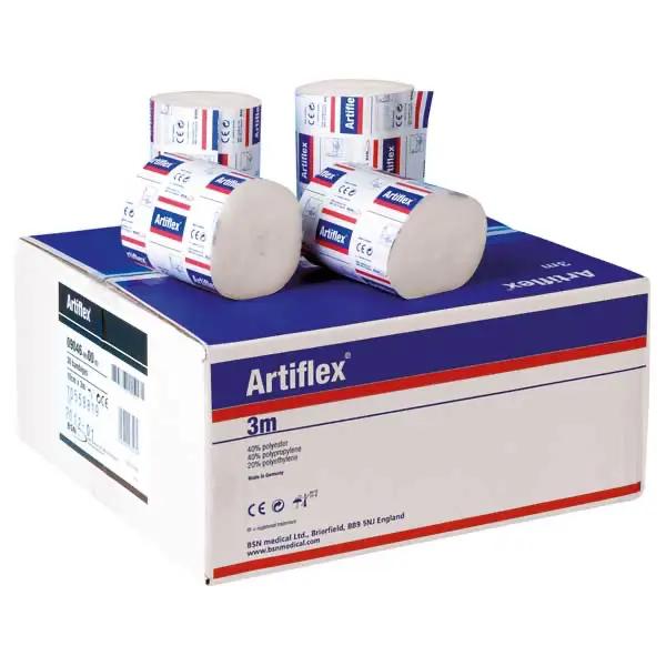 Artiflex Vlies-Polsterbinden, Für Wunden und Brüche aus synthetischen Fasern