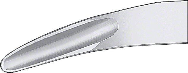 BOEHLER Hohlmeisselzange, gebogen - 15,5 cm, Länge Maulteil: 13 mm, Maulbreite: 3,50 mm