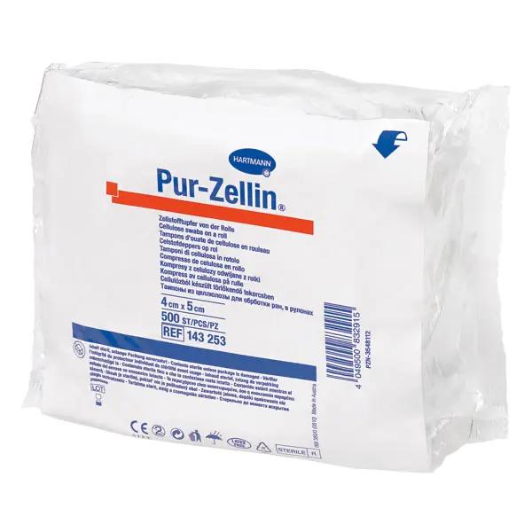 Pur Zellin - Zellstofftupfer von der Rolle, steril/unsteril