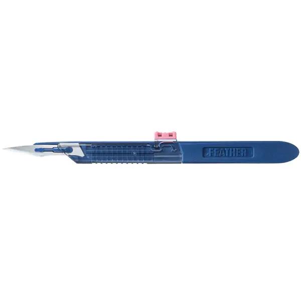 Feather Einmalskalpell Safeshield - Mit Farbcodierung