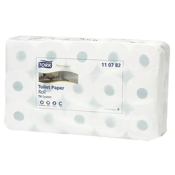 Tork Premium Toilettenpapier - 30 Rollen Großpackung 3-lagiges Toilettenpapier