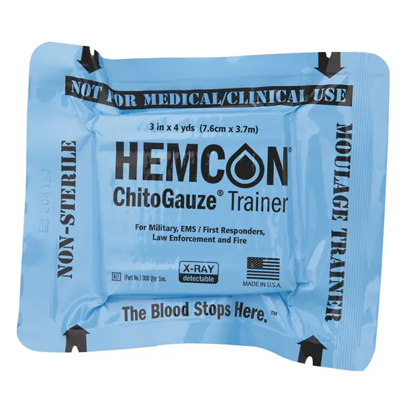 HemCon ChitoGauze Trainer - Einsatz von HemCon ChitoGauze Bandagen