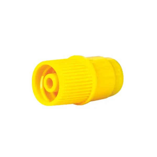 Einspritz Verschlusskappen In-Stopfen - Luer Lock, mit Latexmembran
