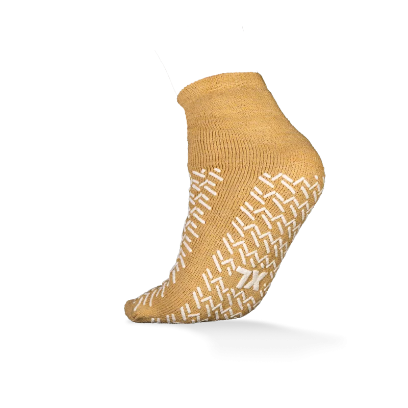 AMPri ECO-PLUS Antirutsch-Socken - 50 Einzelpackungen mit je einem Paar Einwegsocken
