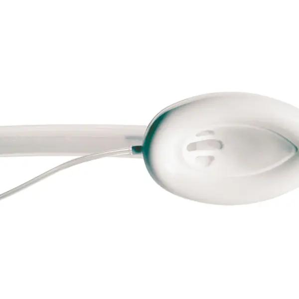 Portex Silikon Larynx Maske mit 15 mm Konnektor zum Anschluss an das Narkose-System