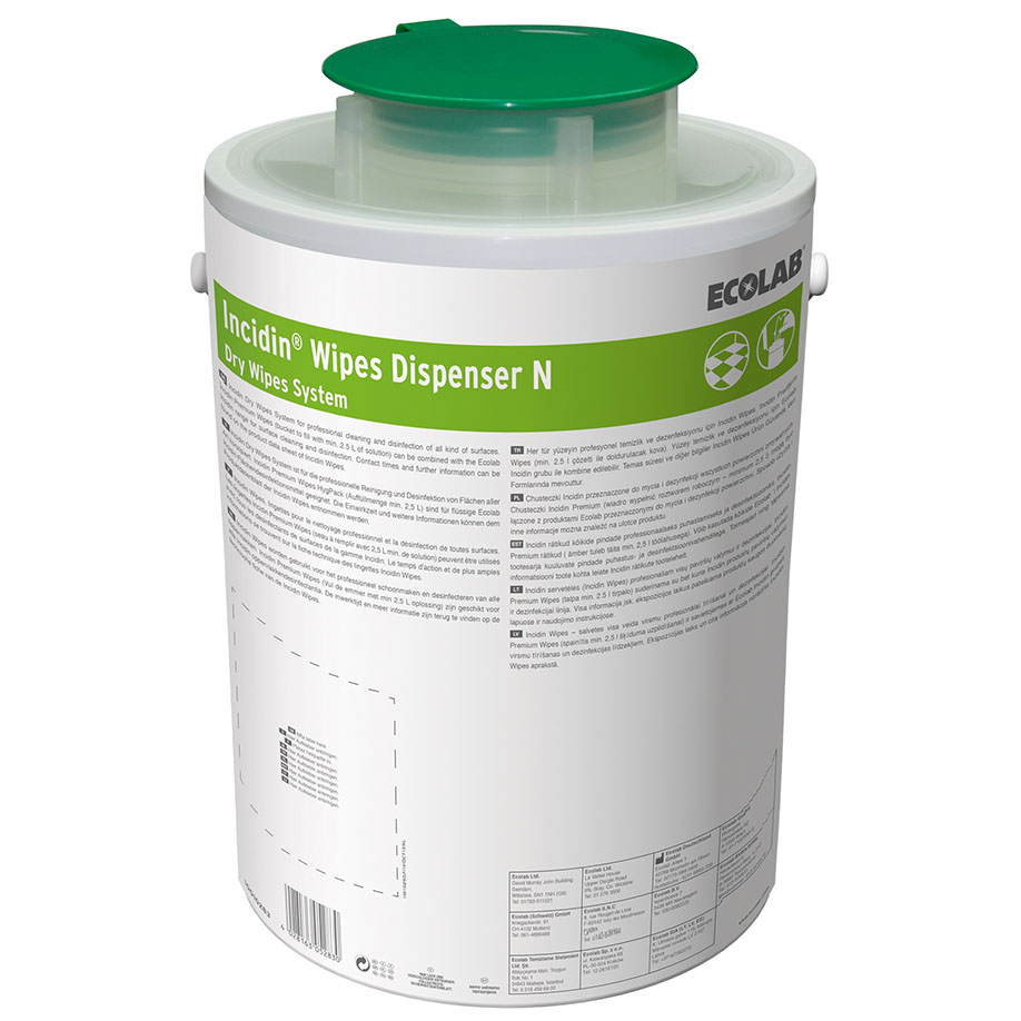 Incidin Wipes Dispenser N Tuchspender - Wiederverschließbarer Tuchspender (2,5 Liter)