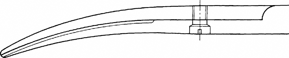 Aesculap TOENNIS-ADSON Präparierschere, 17,5 cm - gebogen, sehr fein, stumpf/stumpf