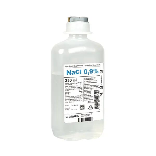 Isotonische Kochsalzlösung 0,9 % Ecoflac plus - Für die Zuführung über Venentropf