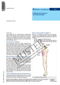 Patientenaufklärungsbögen, 50 Stück - Eröffnung eines Abszesses der Körperoberfläche
