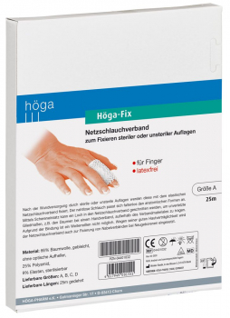 Höga-Fix - Hochelastischer Netzschlauchverband, Länge 25 m