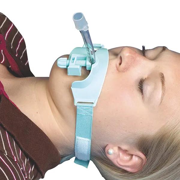 T-Holder Endotrachealtuben-Fixierung - Universalgröße, mit Klettband und Beißschutz