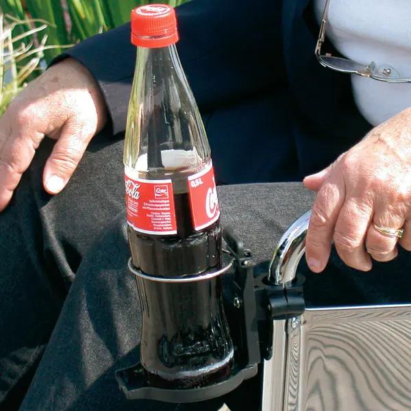 Getränkehalter für Dosen und kleine Flaschen - Mit Federmechanismus
