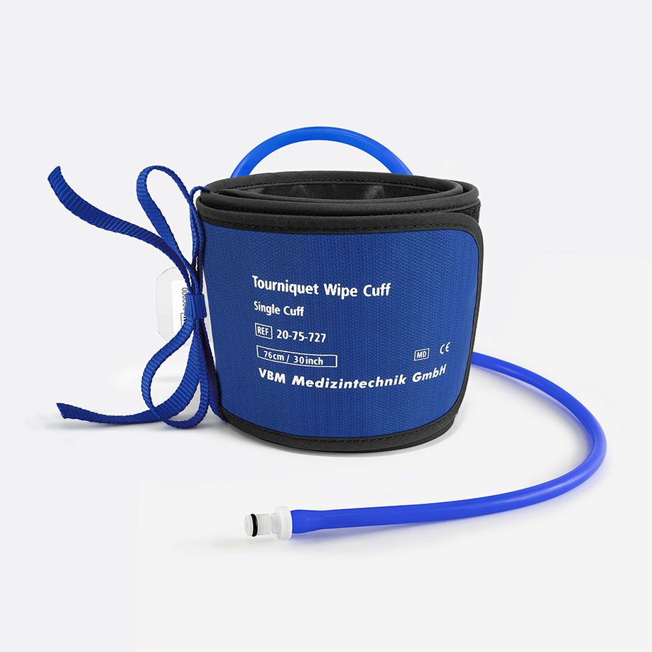 Tourniquet Wipe Cuff - Einfachmanschette, 8 Größen, Aufbereitung durch Wischdesinfektion