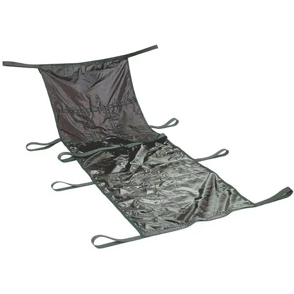 SEL-Bergetuch (Small Evacuation Litter) mit 8 Handschlaufen, Fußsack und Fixiergurt