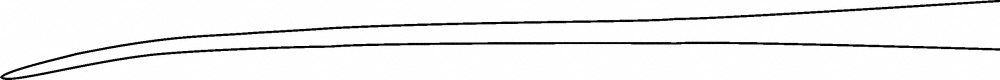 Aesculap HALLE Elevatorium, 18,0 cm - gebogen, stumpf, Maulbreite 3,3 mm