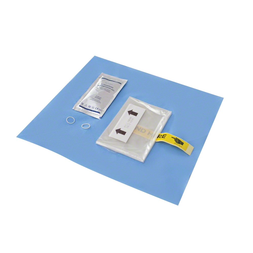 EZCOVER Ultraschallkopfbezug-Set inkl. Gel, 15 x 224 cm - 25 Sets