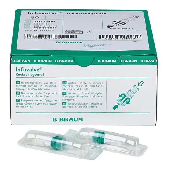 Infuvalve Rückschlagventil zur Konnektion mit Infusionssystemen