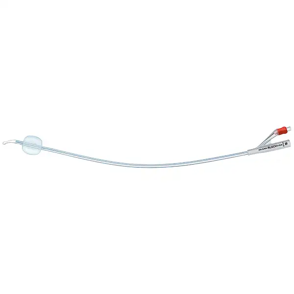 Rüsch Brilliant Tiemann Ballonkatheter - 100% Silikon, 41 cm, 5 Stück