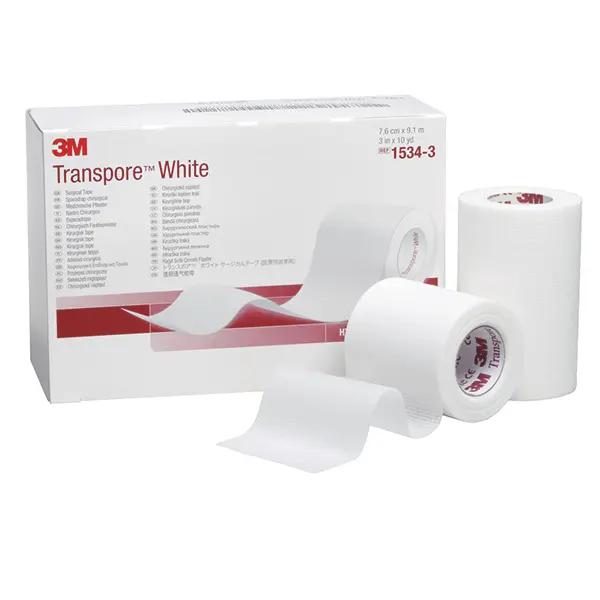 Transpore White - Hypoallergenes Kunststoffpflaster