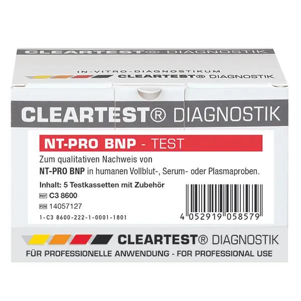 Cleartest NT-pro BNP Herzinsuffizienzmarker - Bei Verdacht auf eine akute Herzschwäche