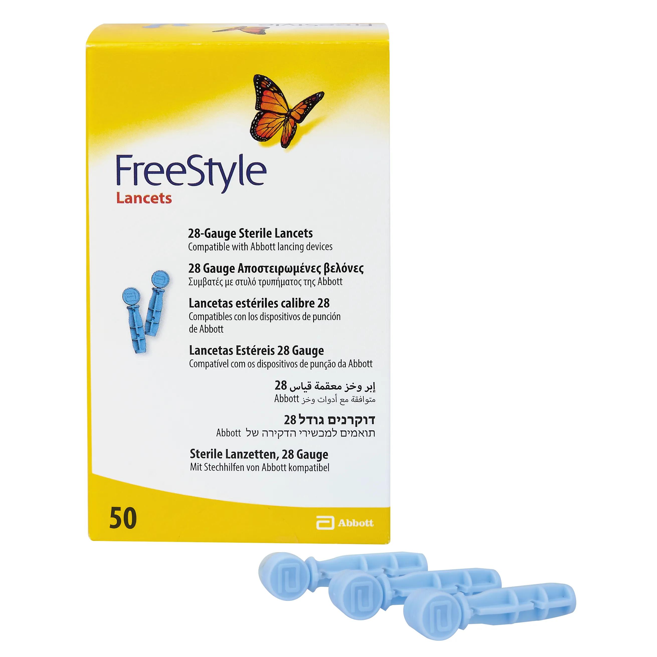 FreeStyle Lanzetten zur Verwendung mit Freestyle Freedom/Freestyle Mini/Freestyle