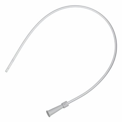 100 Absaugkatheter IDEAL - Länge 52 cm, 2 seitliche Augen, zentrale Öffnung, gerade