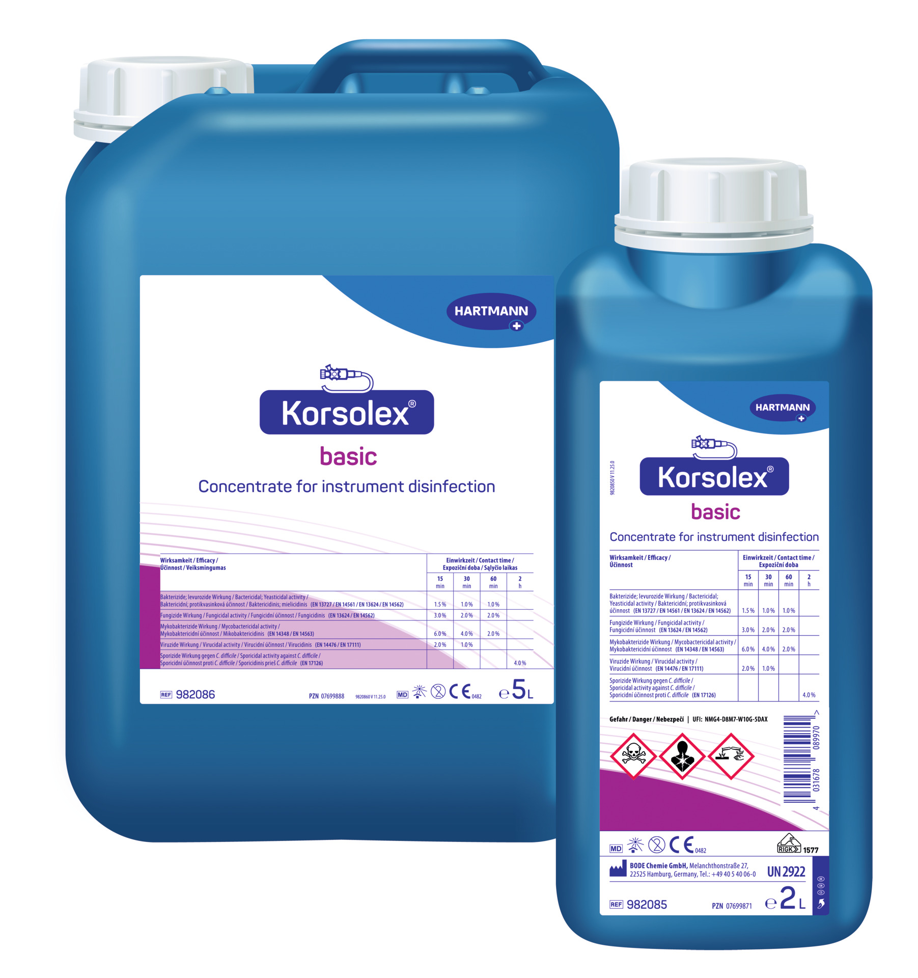 Hartmann Korsolex basic - Aldehydhaltiges Desinfektionsmittel