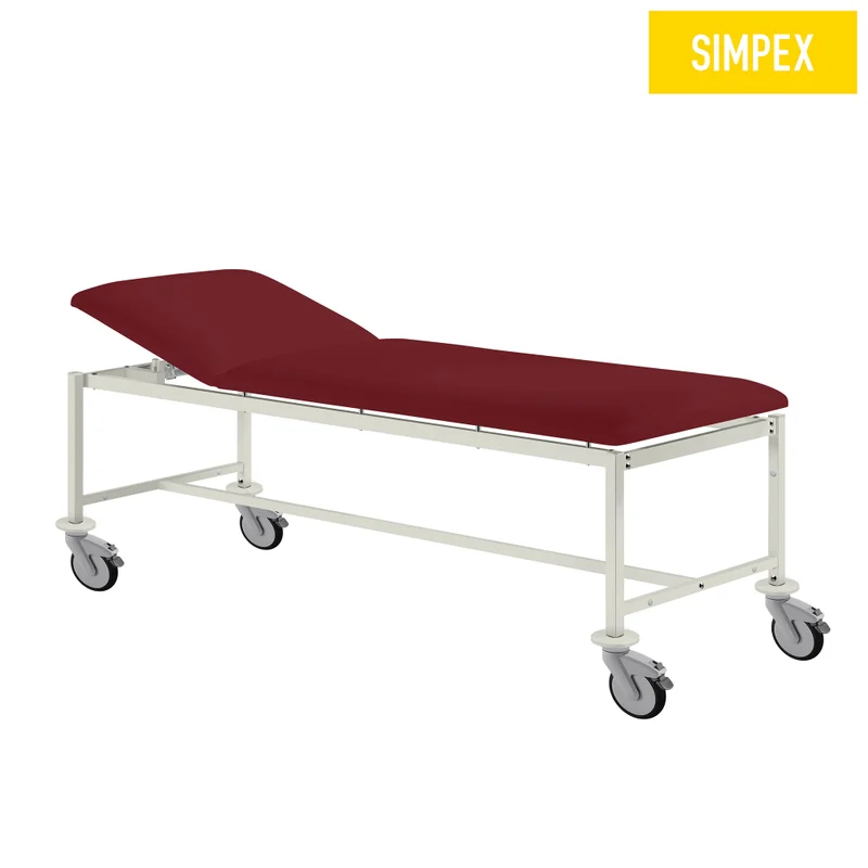 MEDI-LUX Mobil Multifunktionsliege, Polster Classic - Breite 80cm, Mit Rollen, Lederimitat