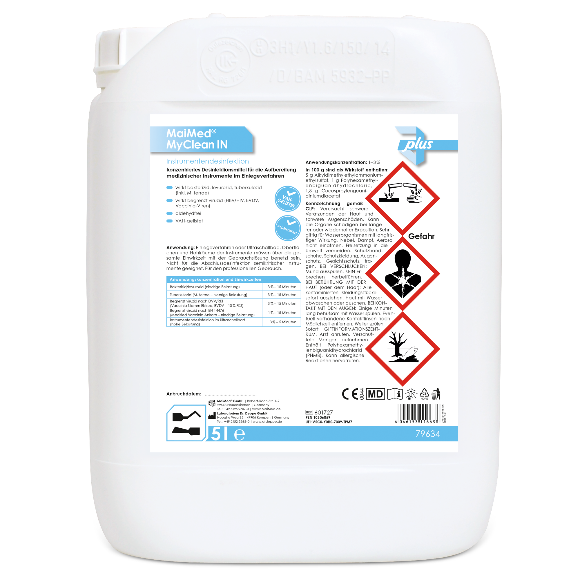 MAIMED MyClean IN - Konzentrat zur Instrumentendesinfektion