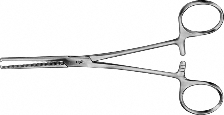 Aesculap Arterienklemme KOCHER-OCHSNER, 16 cm - gerade, 1 x 2 Zähne
