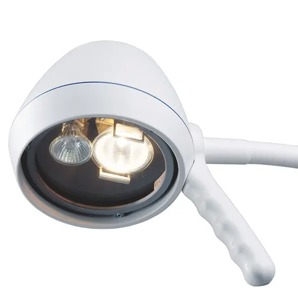 Kombi-Leuchte Halogen - Mit Umschaltung zwischen Untersuchungs- und Leselicht