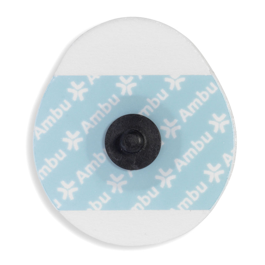 Ambu White Sensor RT Elektroden 36x40 mm - Einweg EKG-Elektroden, 50 Stück