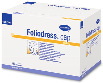 Foliodress Cap Comfort Apart - Hochwertige OP-Hauben