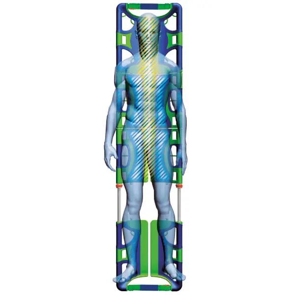Komforttrage mit variabler Geometrie - Max. Belastbarkeit: 150 kg