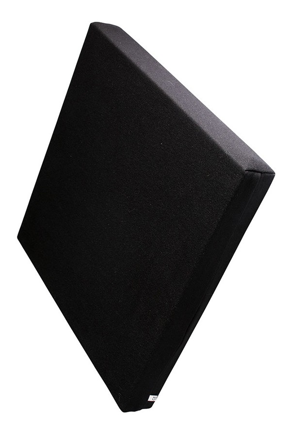 Komfort Sitzkissen - Viskoelastisch, 40x40x5cm, schwarz