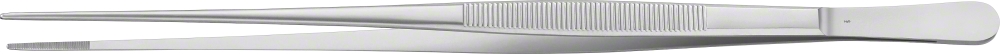 Aesculap Anatomische Pinzette  - gerade, mittelbreit, Maul gerieft, Maulbreite 2,30 mm