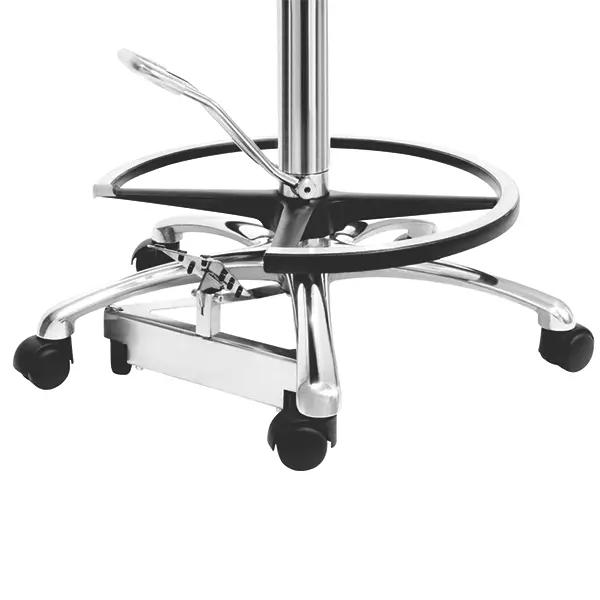 Chirurgischer Arbeitsstuhl ohne Armlehnen