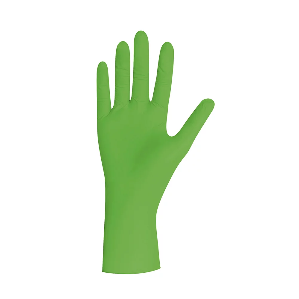 Nitrilhandschuhe LIME PEARL - unsteril, puderfrei, grün, 100 Stück