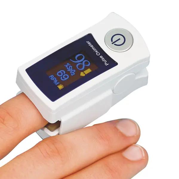Finger-Pulsoximeter -  Zuverlässige Messung von Sauerstoffsättigung und Pulsfrequenz